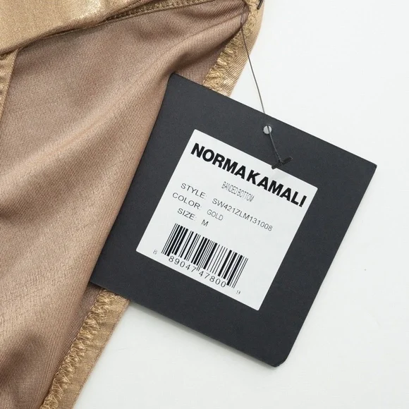 Norma‎ Kamali. Banded Bikini Bottom. - Picture 3 of 7